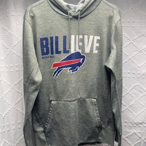 Nike Buffalo Bills Billieve Performance Dri-FIT Pullover Hoodie Mens Medium